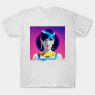 Retrofuturistic Girl T-Shirt